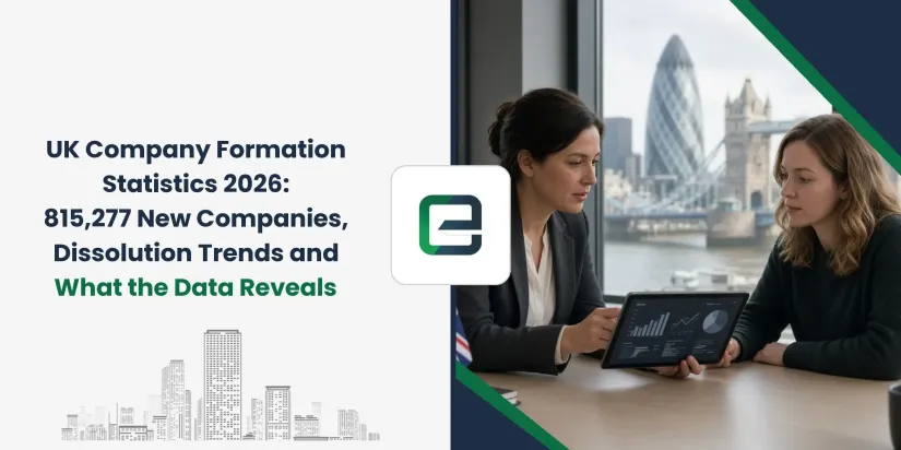 UK Company Formation Statistics 2026: 815,277 New Companies, Dissolution Trends and What the Data Reveals UK Company Formation Statistics 2026: 815,277 New Companies, Dissolution Trends and What the Data Reveals